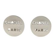 Pre-owned Fabric chanel-jewelry Chanel Vintage , Gray , Dames