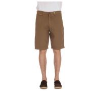 Bruine Bermuda Shorts Mod. Zeus Myths , Brown , Heren