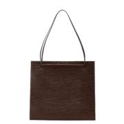 Pre-owned Leather louis-vuitton-bags Louis Vuitton Vintage , Brown , D...