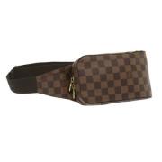 Pre-owned Canvas louis-vuitton-bags Louis Vuitton Vintage , Brown , Da...