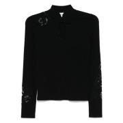 Zwarte Sweater Collectie Blugirl , Black , Dames