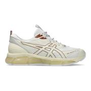 Witte Platte Schoenen Asics , White , Heren