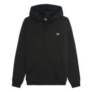 Zwarte Sweatshirt met Kangoeroezak Dickies , Black , Heren