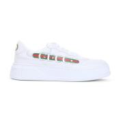 Witte Sneakers voor Mannen Aw24 Gucci , White , Heren