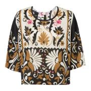 Juno Blouse Pinko , Multicolor , Dames