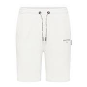 Ontspannen Sfeer Basic Line Shorts Carlo Colucci , White , Heren