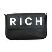 Zwarte handtas met verwisselbare banden Richmond , Black , Dames