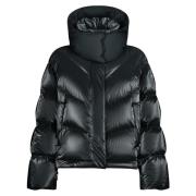 Bomber IN Nylon Ultrashiny NAT add , Black , Dames