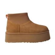 Dames Classic Mini Dipper Laars UGG , Brown , Dames