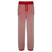 Broek IN Dubbelzijdige Ribbreisel add , Red , Dames