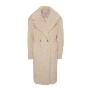 Teddy Coat Oversize Fashion Piece Riani , Beige , Dames