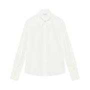 Essentiële Crepe Shirt Art. 8C0728A8I1 Patrizia Pepe , White , Dames