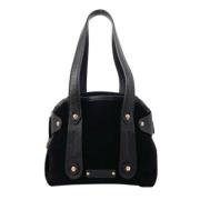 Pre-owned Leather handbags Salvatore Ferragamo Pre-owned , Black , Dam...