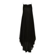 Maxi Jurk Marc Le Bihan , Black , Dames