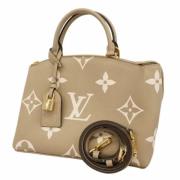 Pre-owned Fabric handbags Louis Vuitton Vintage , Beige , Dames