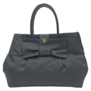 Pre-owned Canvas prada-bags Prada Vintage , Black , Dames