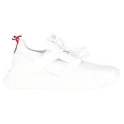 Pre-owned Rubber sneakers Moncler Pre-owned , White , Heren