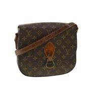 Pre-owned Canvas louis-vuitton-bags Louis Vuitton Vintage , Brown , Da...