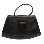 Pre-owned Leather handbags Givenchy Pre-owned , Black , Dames