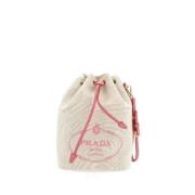 Pre-owned Leather prada-bags Prada Vintage , Beige , Dames