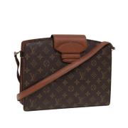 Pre-owned Canvas louis-vuitton-bags Louis Vuitton Vintage , Brown , Da...