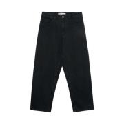 Premium Denim Broek met YKK Rits Polar Skate Co. , Black , Heren