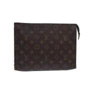 Pre-owned Canvas louis-vuitton-bags Louis Vuitton Vintage , Brown , Da...