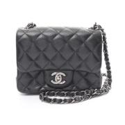 Pre-owned Fabric chanel-bags Chanel Vintage , Black , Dames