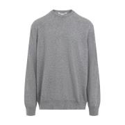 Grijze Wollen Trui Aw24 Comme des Garçons , Gray , Heren