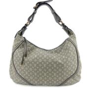 Pre-owned Leather louis-vuitton-bags Louis Vuitton Vintage , Gray , Da...