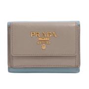 Pre-owned Leather wallets Prada Vintage , Multicolor , Dames