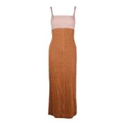 Pre-owned Polyester dresses Missoni Pre-owned , Brown , Dames