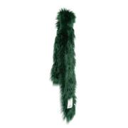 Groene Faux-Fur Wraparound Sjaal Ruslan Baginskiy , Green , Dames