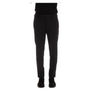 Zwarte Broek Eigentijdse Stijl PT Torino , Black , Heren