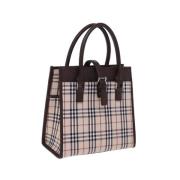 Pre-owned Nylon handbags Burberry Vintage , Multicolor , Dames