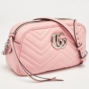 Pre-owned Leather gucci-bags Gucci Vintage , Pink , Dames