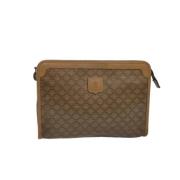 Pre-owned Canvas celine-bags Celine Vintage , Beige , Dames