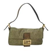 Pre-owned Canvas fendi-bags Fendi Vintage , Yellow , Dames