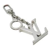 Pre-owned Metal key-holders Louis Vuitton Vintage , Gray , Dames