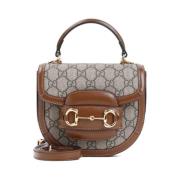 Horsebit 1955 Handtas Gucci , Gray , Dames