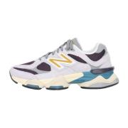 Innovatieve 9060 Paarse Sneakers New Balance , Multicolor , Heren