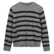 Gestreepte Crewneck Trui MOS Mosh , Gray , Heren