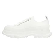 Canvas sneakers Alexander McQueen , White , Heren