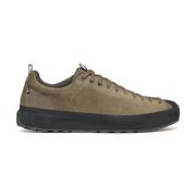 Bruine Suède Sneakers Klimstijl Scarpa , Brown , Heren