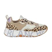 Casual Sneakers in Trendy Stijl Voile Blanche , Multicolor , Dames