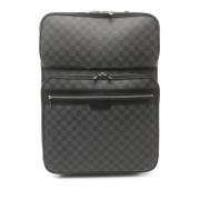 Pre-owned Canvas travel-bags Louis Vuitton Vintage , Black , Dames