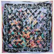 Pre-owned Silk scarves Chanel Vintage , Multicolor , Dames