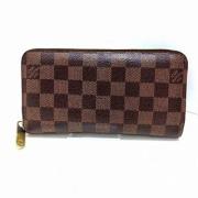 Pre-owned Canvas wallets Louis Vuitton Vintage , Brown , Dames