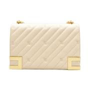 Stijlvolle Schoudertassen voor Jou Elisabetta Franchi , White , Dames