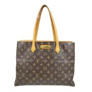 Pre-owned Canvas shoulder-bags Louis Vuitton Vintage , Brown , Dames